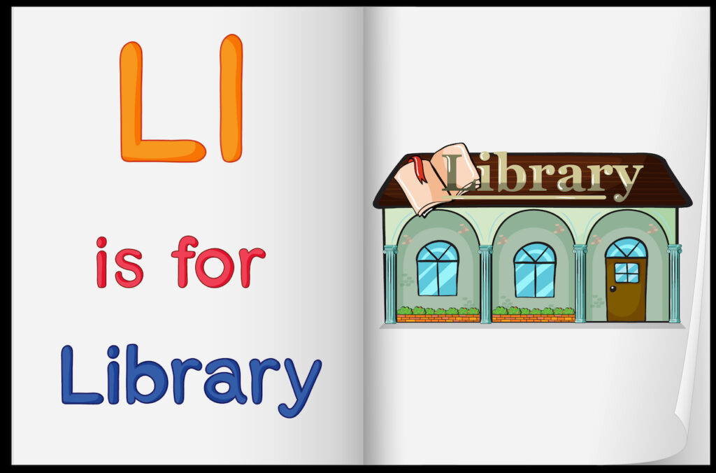 Children learning the sound of the English letter L through a fun and colourful video