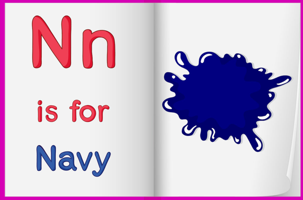 Children learning the sound of the English letter N through a fun and colourful video