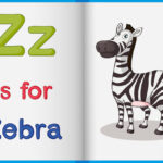 Children learning the sound of the English letter Z through a fun and colourful video